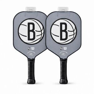 Wilson Fierce Team Brooklyn Nets Pickleball Paddle Set (2) (NEW)